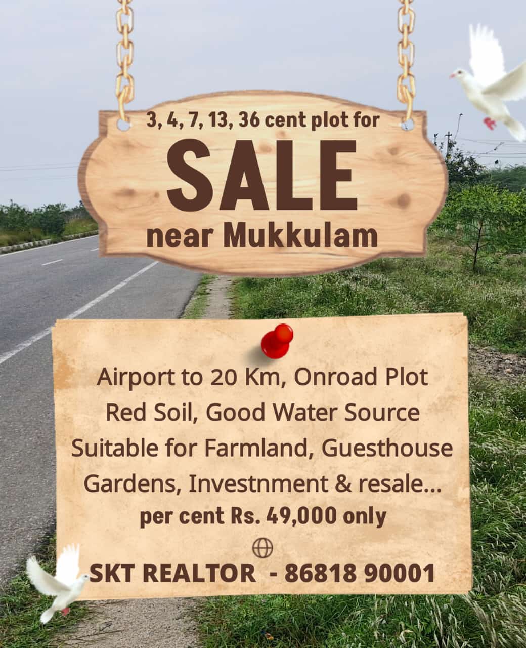 Land Sale Near Mukkulam